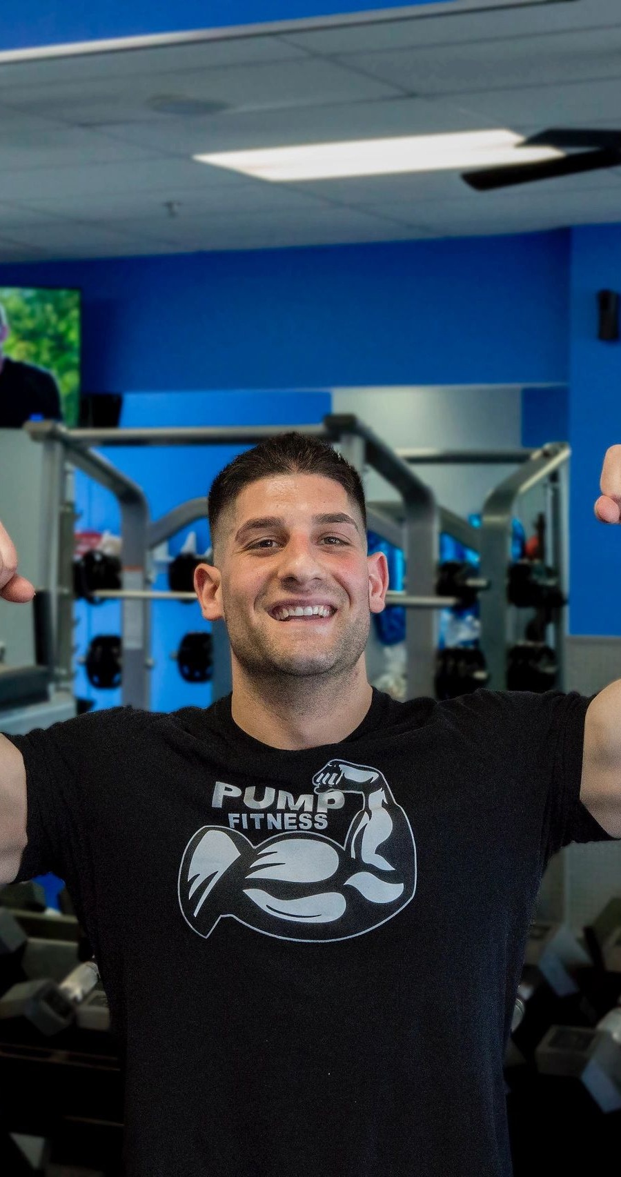 Russell Matmon, Pump Fitness personal trainer